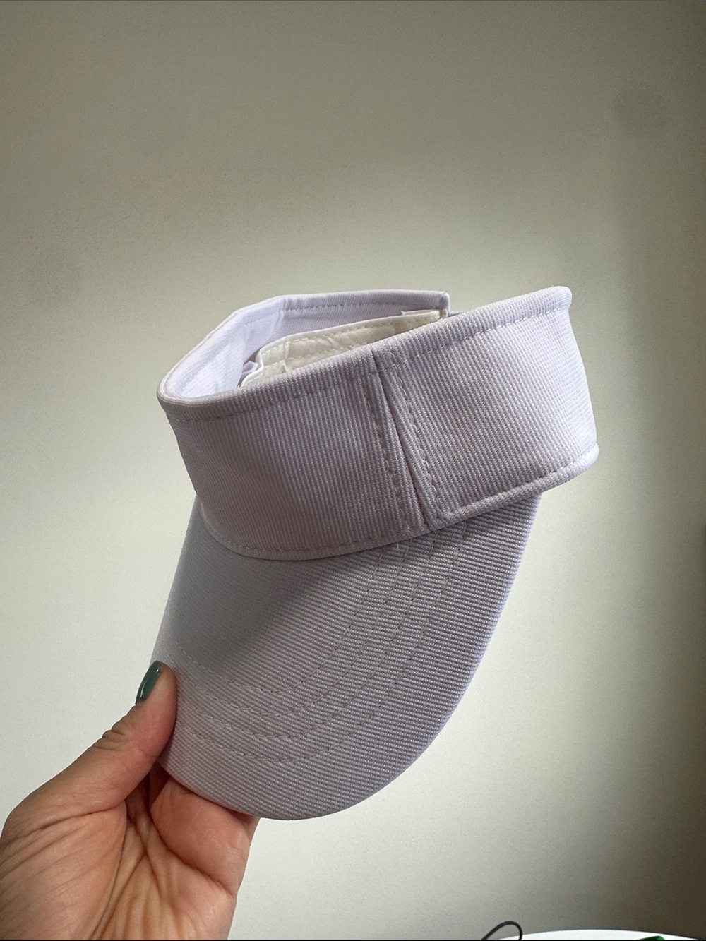 Amazon White Women's Sun Visor